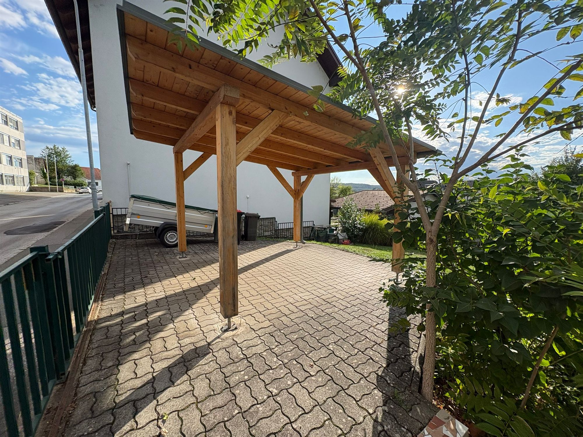 Carport für Gäste